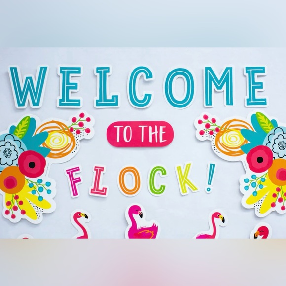 Bulletin Board Set - Welcome To The Flock - Picture 6 of 8
